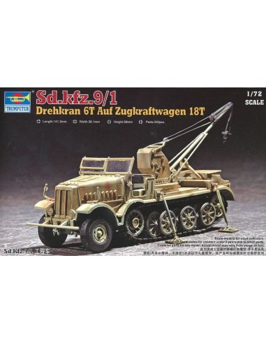 Drehkran 6t auf Zugkraftwagen 18t (Sd.Kfz. 9/1) 