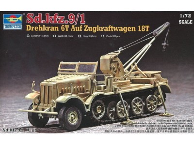 Drehkran 6t auf Zugkraftwagen 18t (Sd.Kfz. 9/1) 