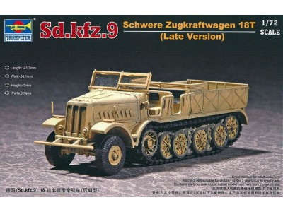 Sd.Kfz. 9 schwerer Zugkraftwagen 18t Type F3 