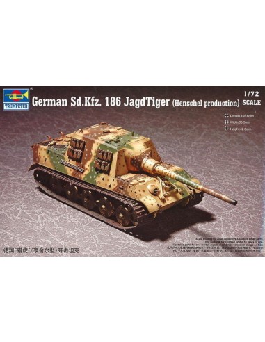 German Sd.kfz.186 Jagdtiger (Henschel production) 