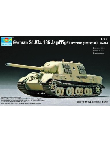 German Sd.Kfz.186 Jagdtiger (Porsche model) 