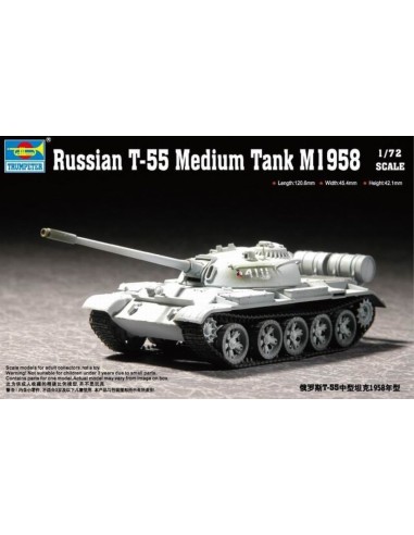Russian T-55 Medium Tank M1958 