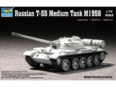Russian T-55 Medium Tank M1958 