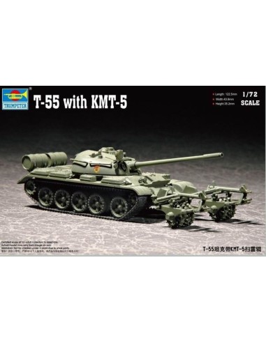 T-55 with KMT-5 