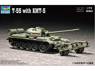T-55 with KMT-5 
