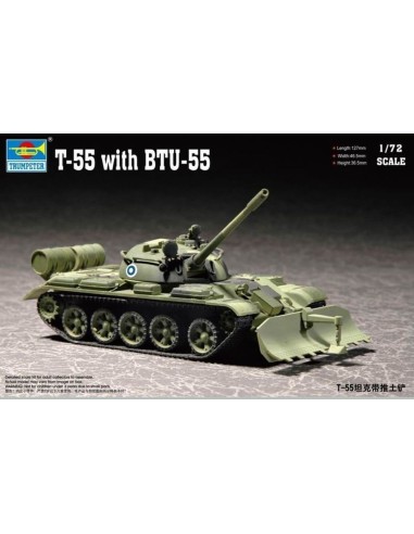 T-55 with BTU-55 