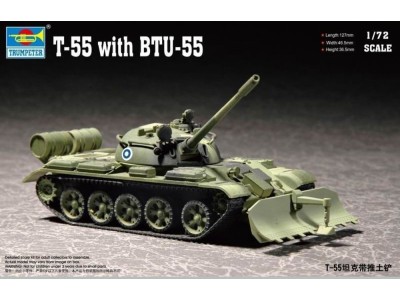 T-55 with BTU-55 