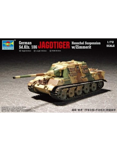 German Sd.Kfz 186 Jagdtiger wZimmerit 