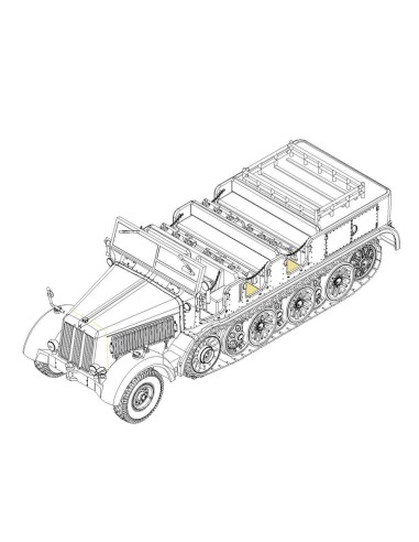 Sd.Kfz.8 Schwerer Zugkraftwagen 12t 