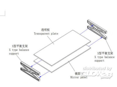 Mirror display stand 
