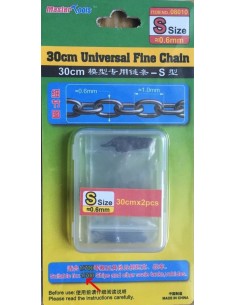 30CM Universal Fine Chain S Size 0.6mmX1.0mm 