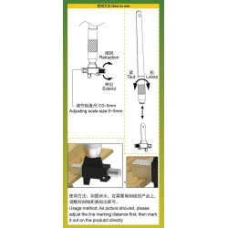 Speciai marking machine for model 