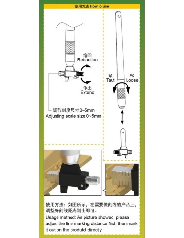 Speciai marking machine for model 