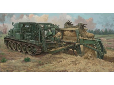 BTM-3 High-Speed Trench Digging Vehicle 