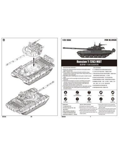 Russian T-72B3 MBT 