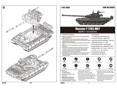 Russian T-72B3 MBT 