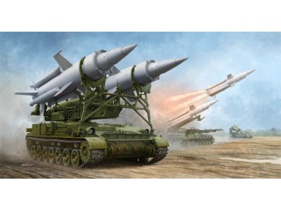 Soviet 2K11A TEL w/9M8M Missile"Krug-a" (SA-4 Ganef) 