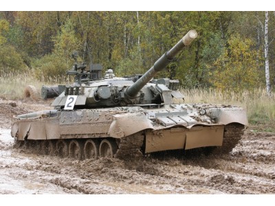 Russian T-80U MBT 