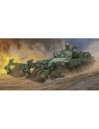Russian Armored Mine-Clearing Vehicle BMR-3 