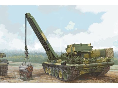 Russian BREM-1 Armoured Recovery Vehicle 