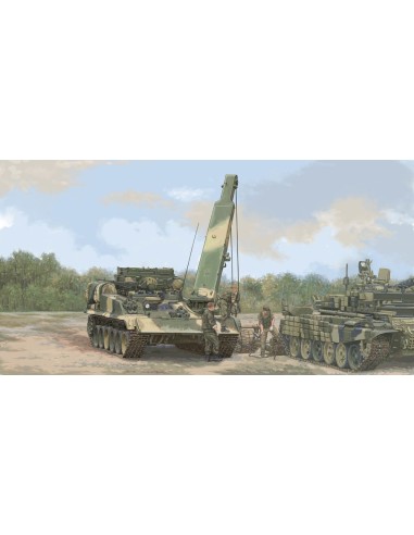 Russian BREM-1M Armoured Recovery Vehicle 