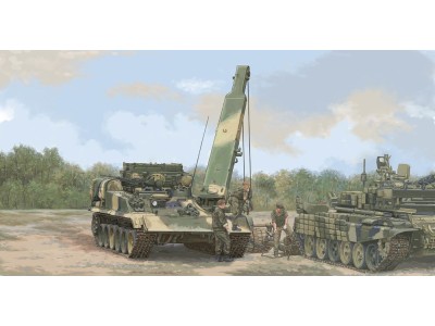 Russian BREM-1M Armoured Recovery Vehicle 