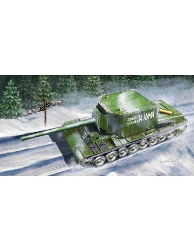 Soviet Su-100U Tank Destroyer 