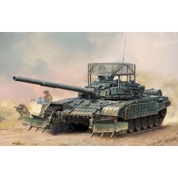 Russian T-72B1 with KTM-6 & Grating Armour 