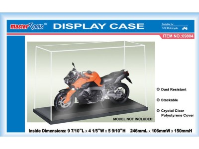 Plastic transparent case 246x106x150mm 