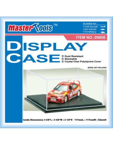 Acryl - Vitrine 117 x 117 x 52 mm 