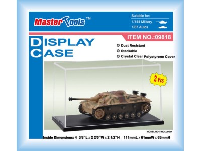 Plastic transparent case 111x61x63mm 