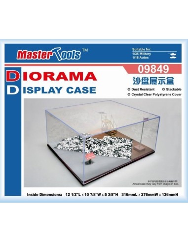 Sand Table Show Case 316x276x136mm 