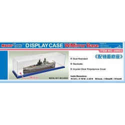 Display Case w/Mirror Base 501x149x121mm WxL 