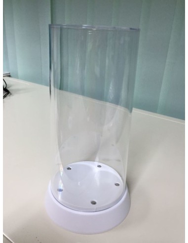 Flat top Display case-Led stand(Ø4x185mm 