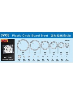 Plastic Circle Board B-set 