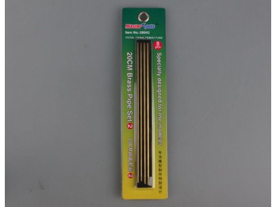 20CM Brass Pipe / Messingrohr Set 2 