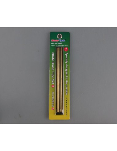 20CM Brass Pipe / Messingrohr Set 3 