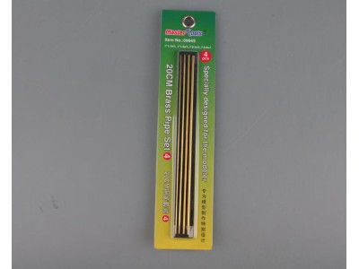20CM Brass Pipe / Messingrohr Set 4 