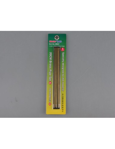 20CM Brass Pipe / Messingrohr Set 6 