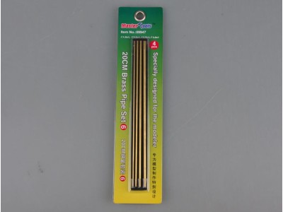 20CM Brass Pipe / Messingrohr Set 6 