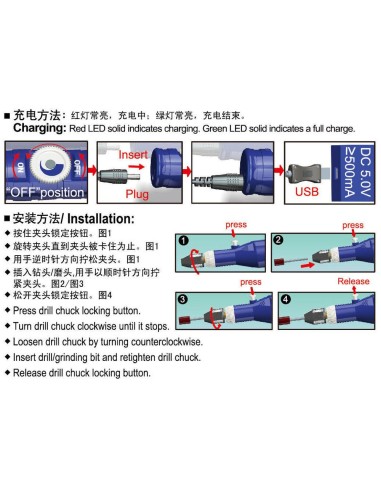 Electric Grinder/Drill 