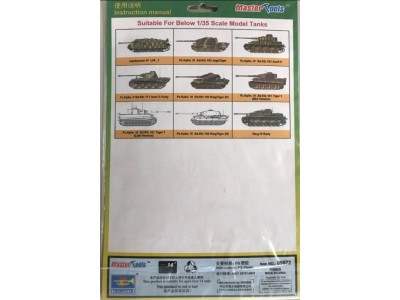 HIPS Zimmerit Plastic Sheet, Molded in gray 