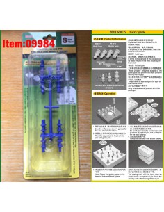 Holding/Guide pin for silicone mould-S (Blue) 