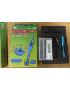 Precision Hobby Pin Vise Set(0.3-1.2mm) 