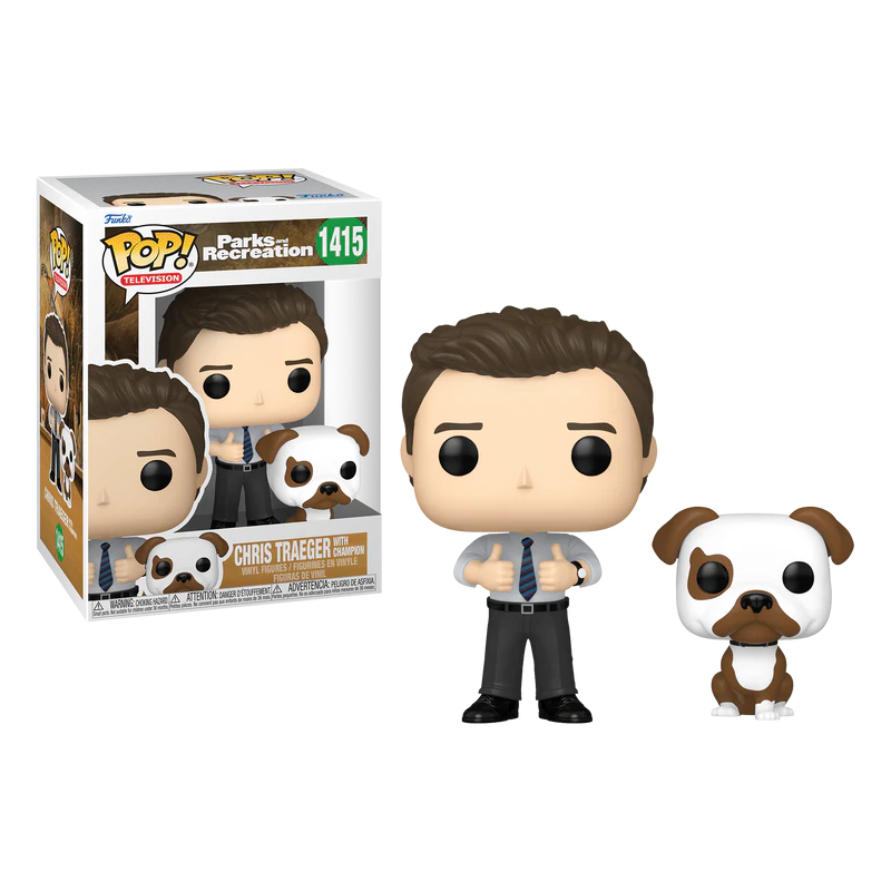 PARKS & REC - POP & Buddy NÂ° 1415 - Chris & Champion