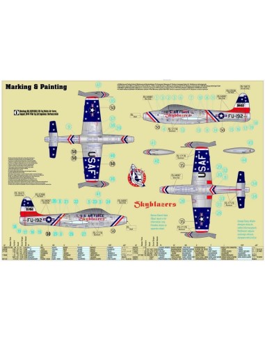F-84G Skyblazers 