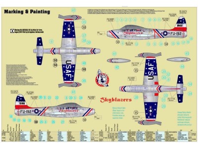 F-84G Skyblazers 