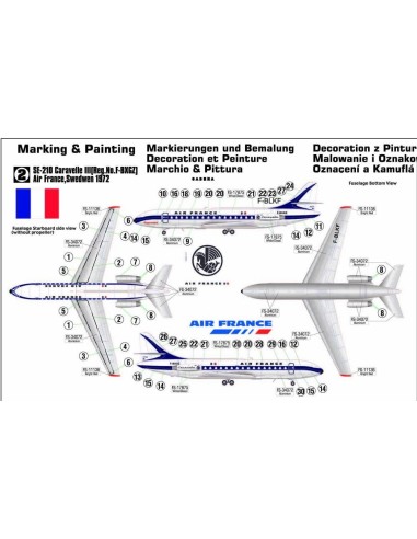 Se-210 Caravelle Air France 