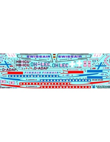 Se-210 Caravelle Swissair 