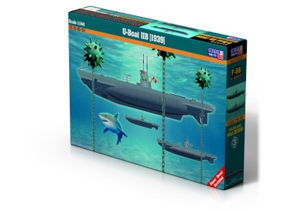 U-Boat Type IIB 1/144 German decals 